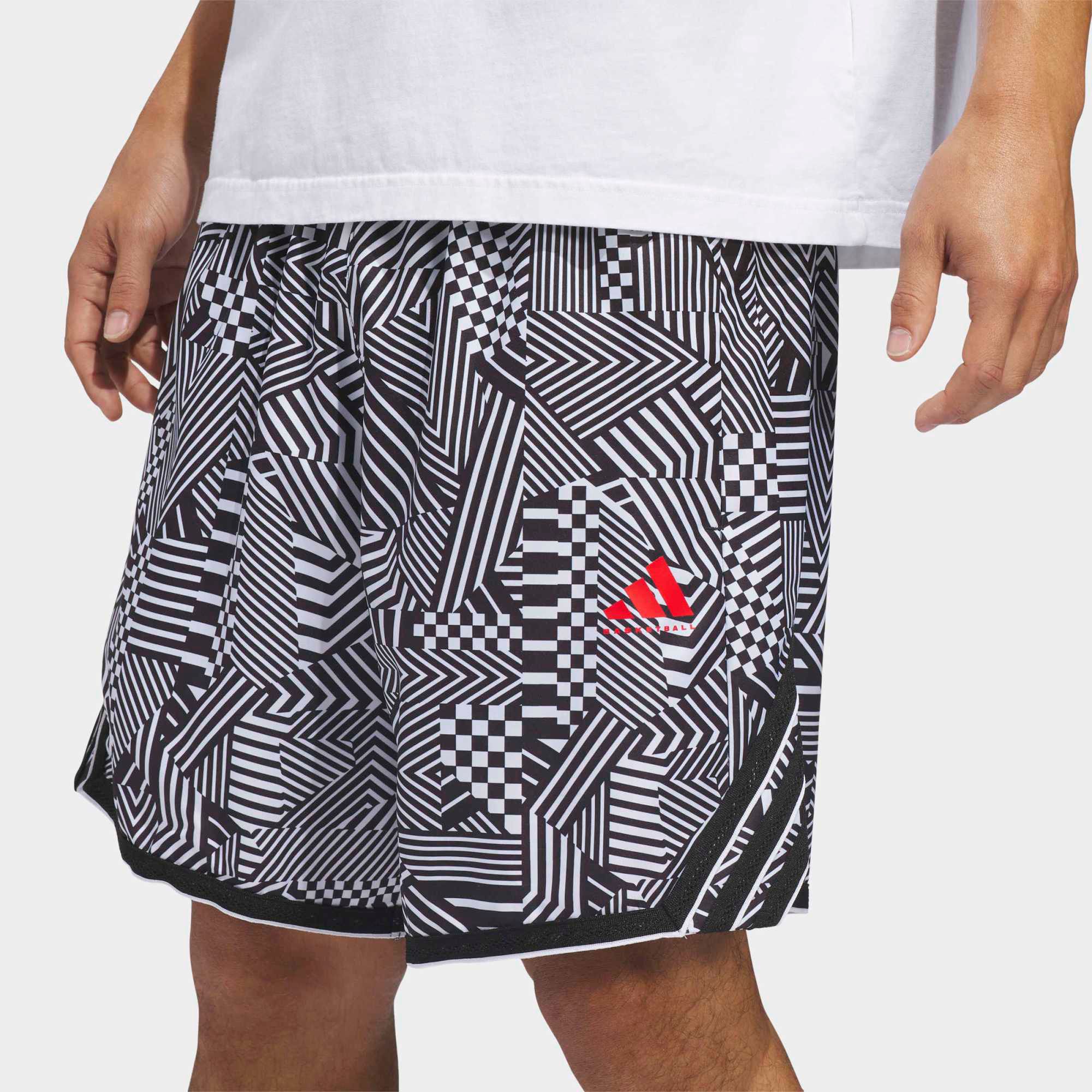 adidas Men's Crazy Lite Woven Print 7'' Shorts