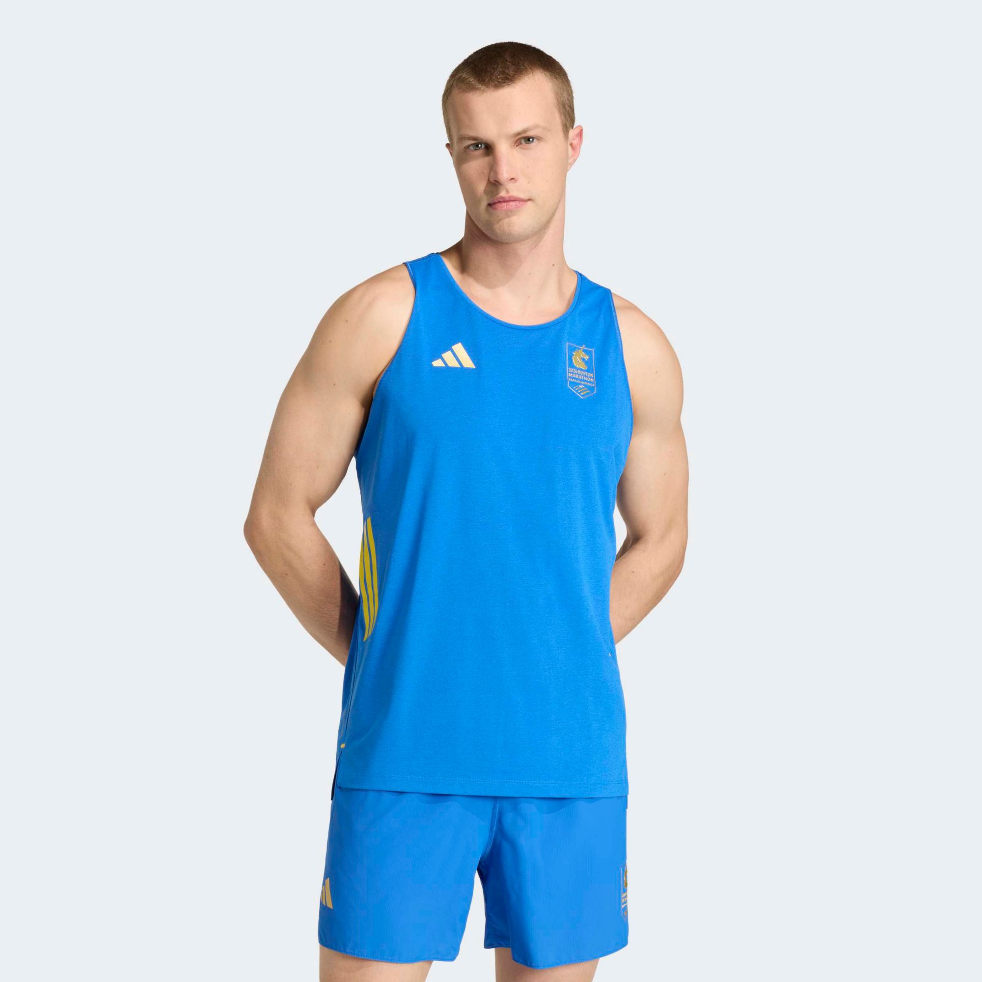 adidas Men's Boston Marathon 2026 Tank Top