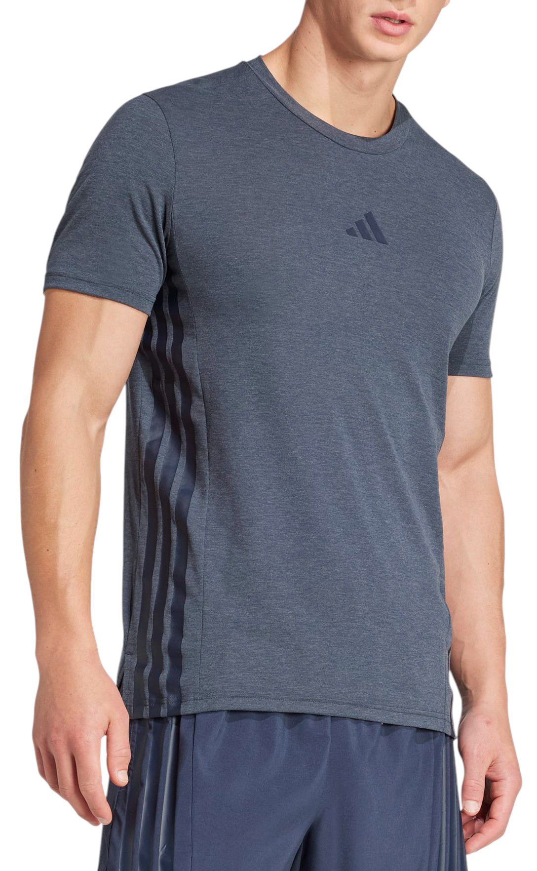 adidas Men's Designed for Training 3-Stripe T-Shirt