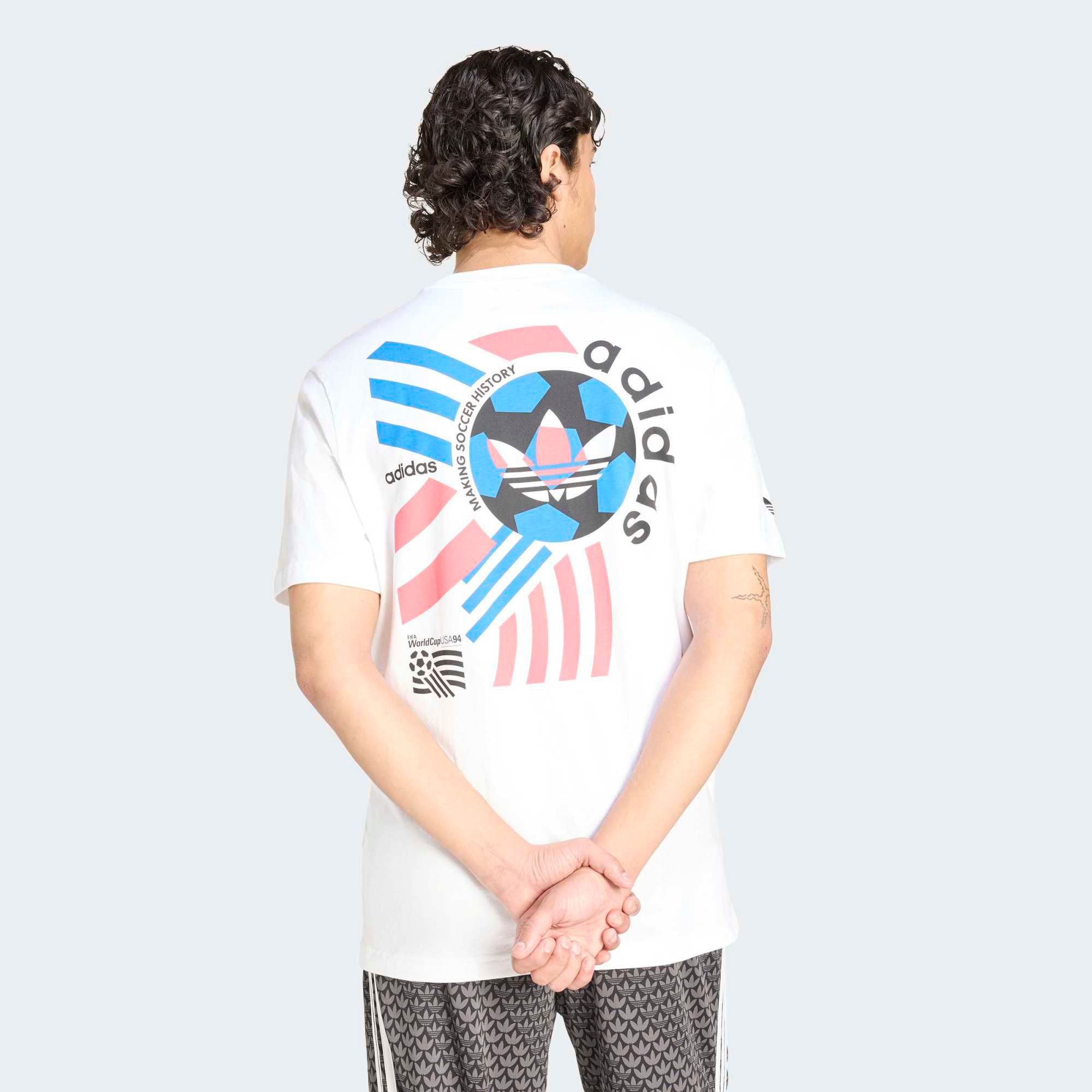 adidas Men's Archive Soccer History Graphic T-Shirt