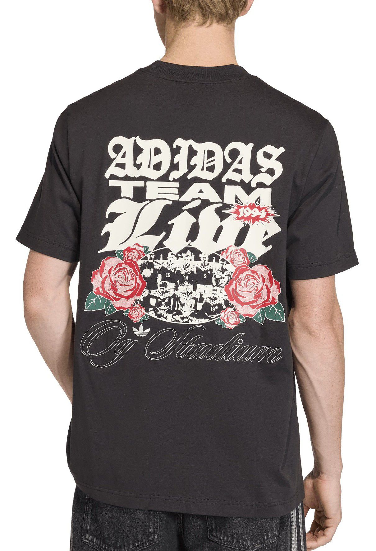 adidas Men's Roses Graphic T-Shirt