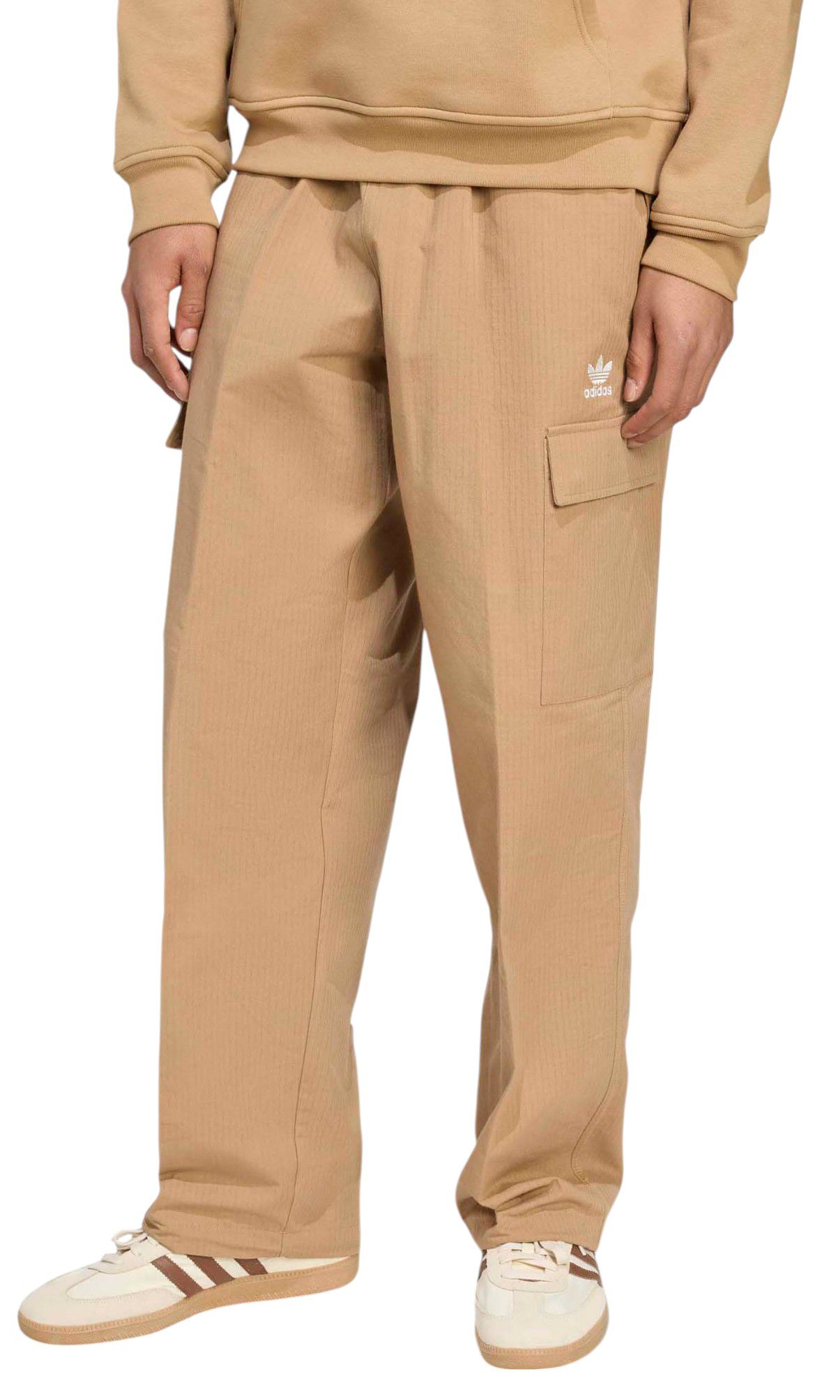 adidas Men's Trefoil Essentials Woven Cargo Pants