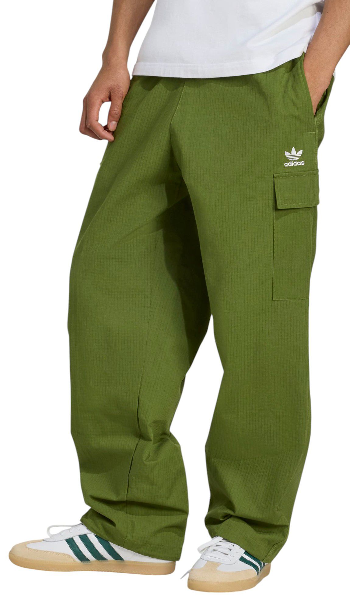 adidas Men's Trefoil Essentials Woven Cargo Pants