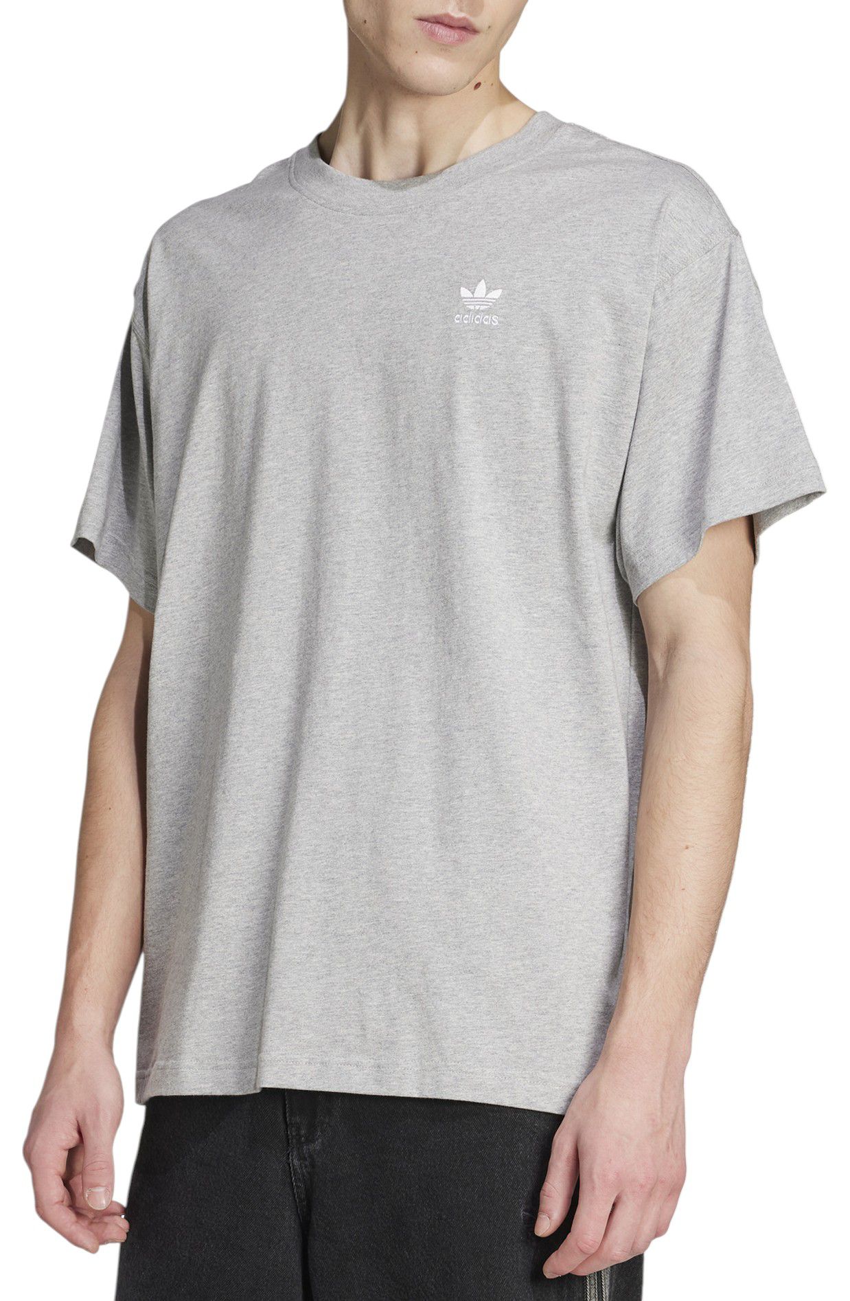 Medium Grey Heather/White