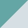 Aqua/White/Lemon