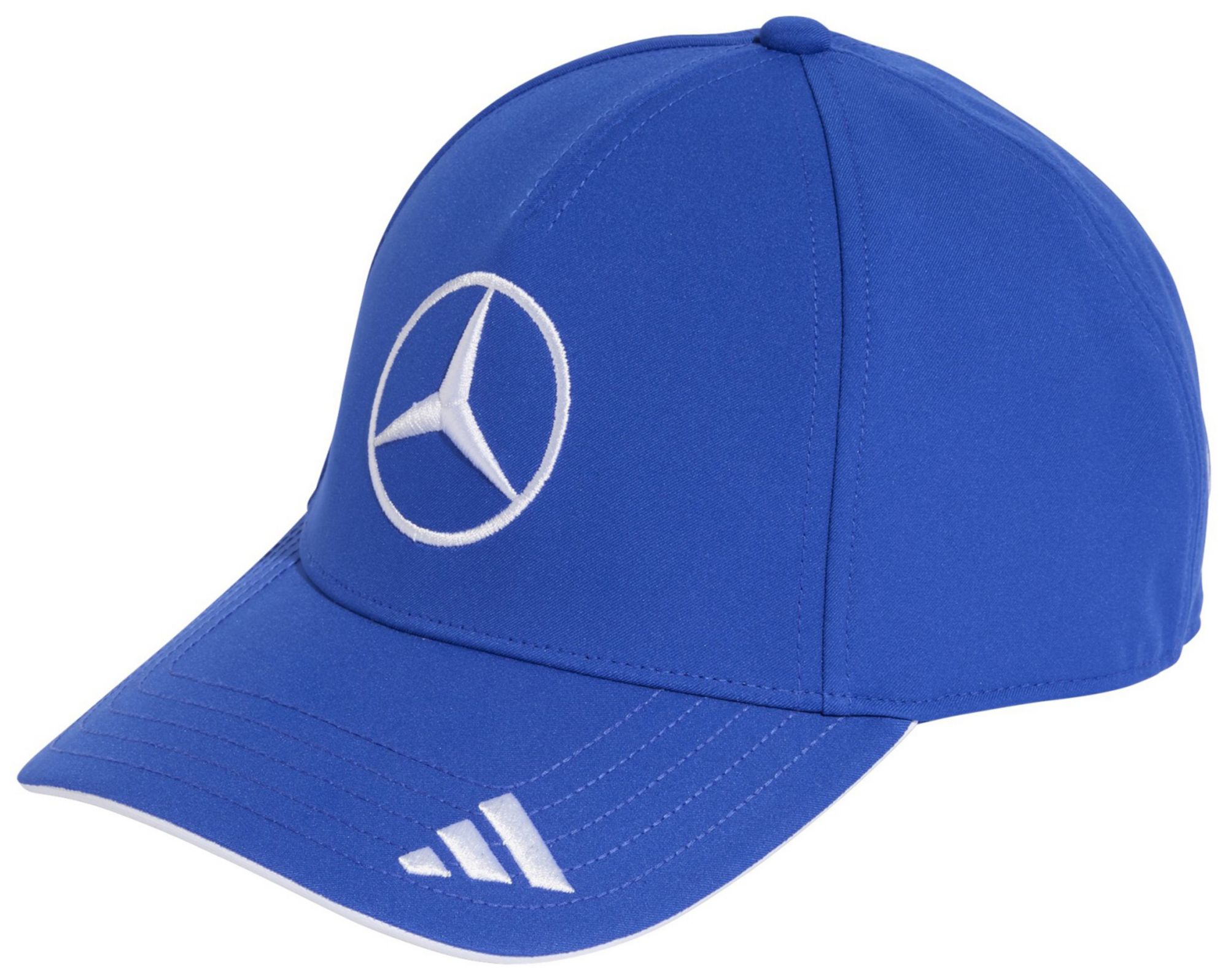 adidas Men's F1 Mercedes Kimi Antonelli #12 Blue Adjustable Dad Hat