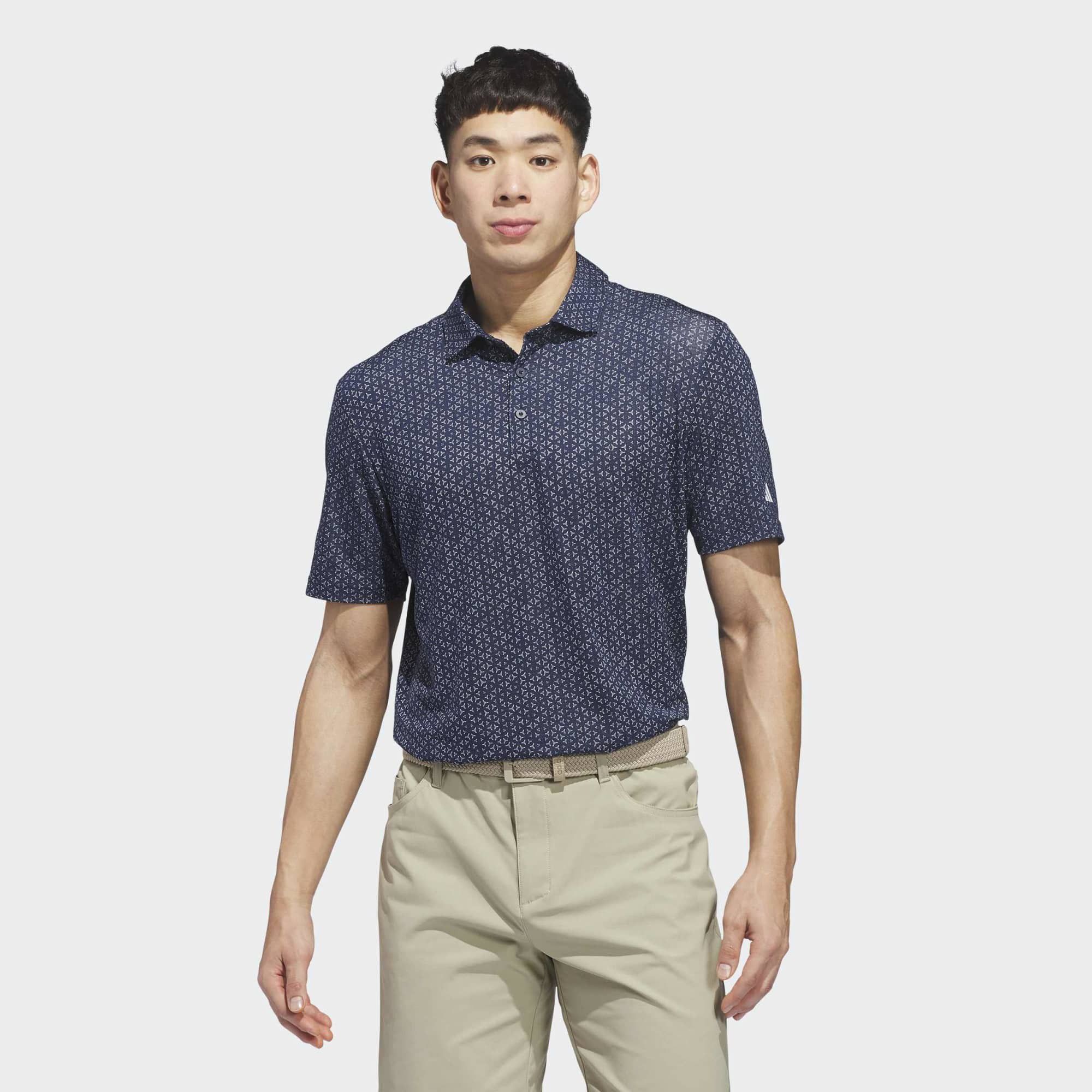 adidas Men's Ultimate365 Mesh Tango Print CLIMACOOL Golf Polo