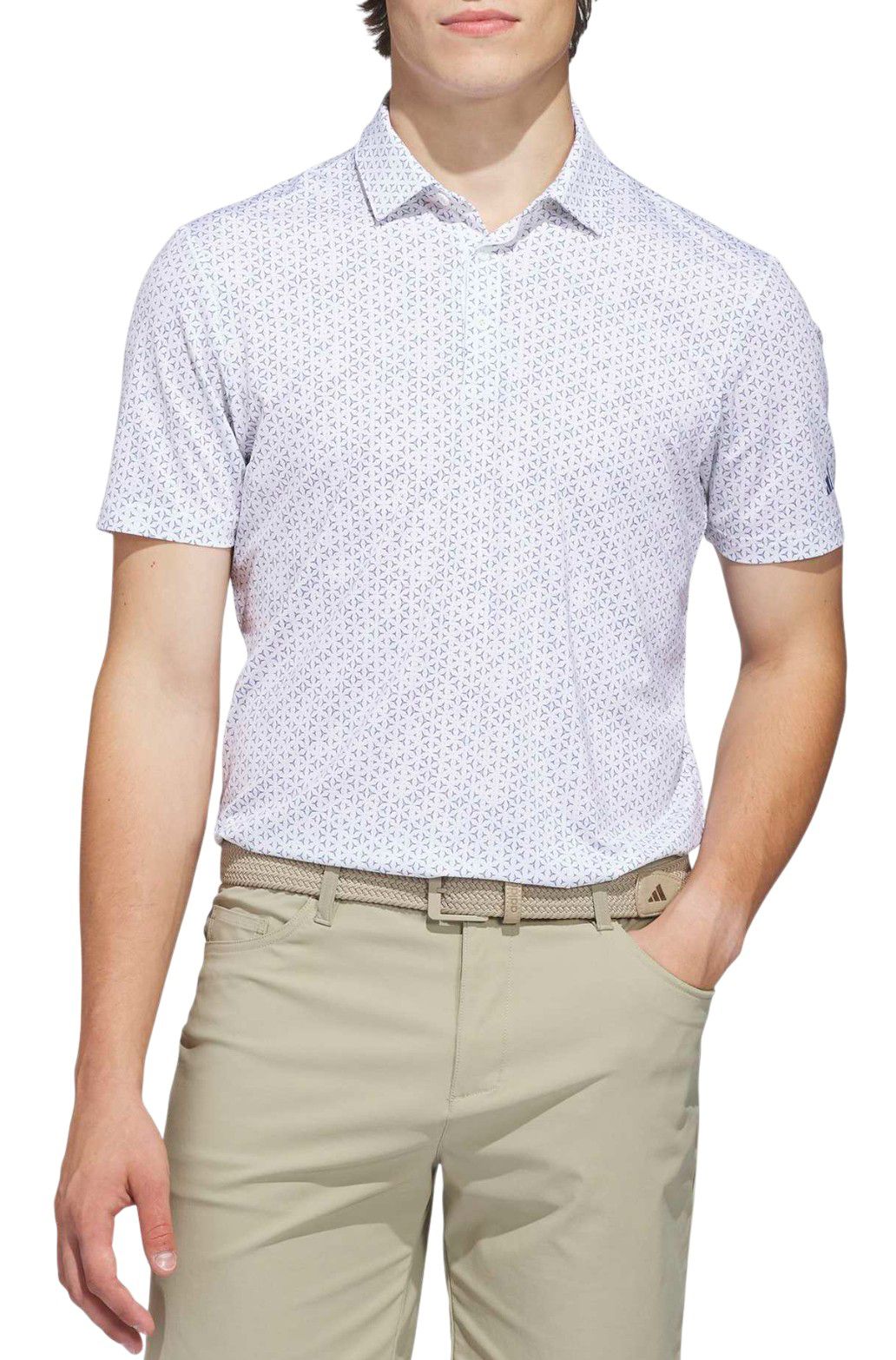 adidas Men's Ultimate365 Mesh Tango Print CLIMACOOL Golf Polo