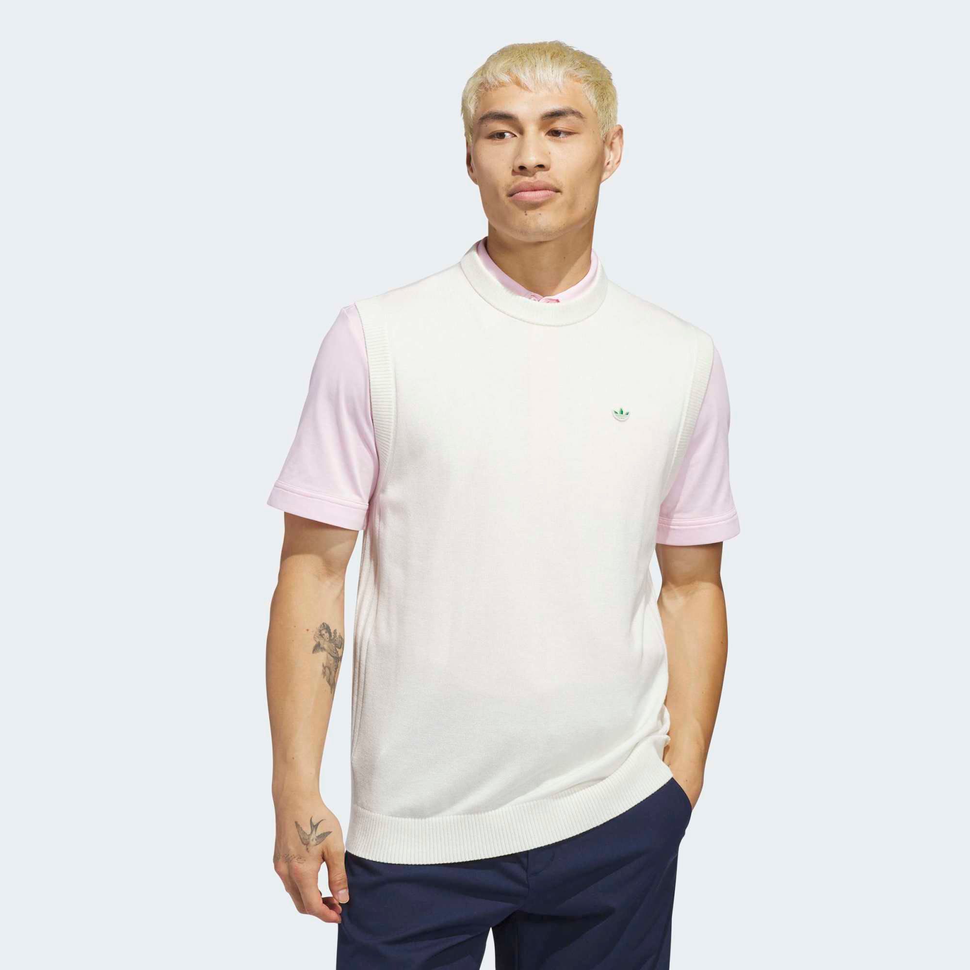 adidas Originals Men's Cashmere Golf Vest