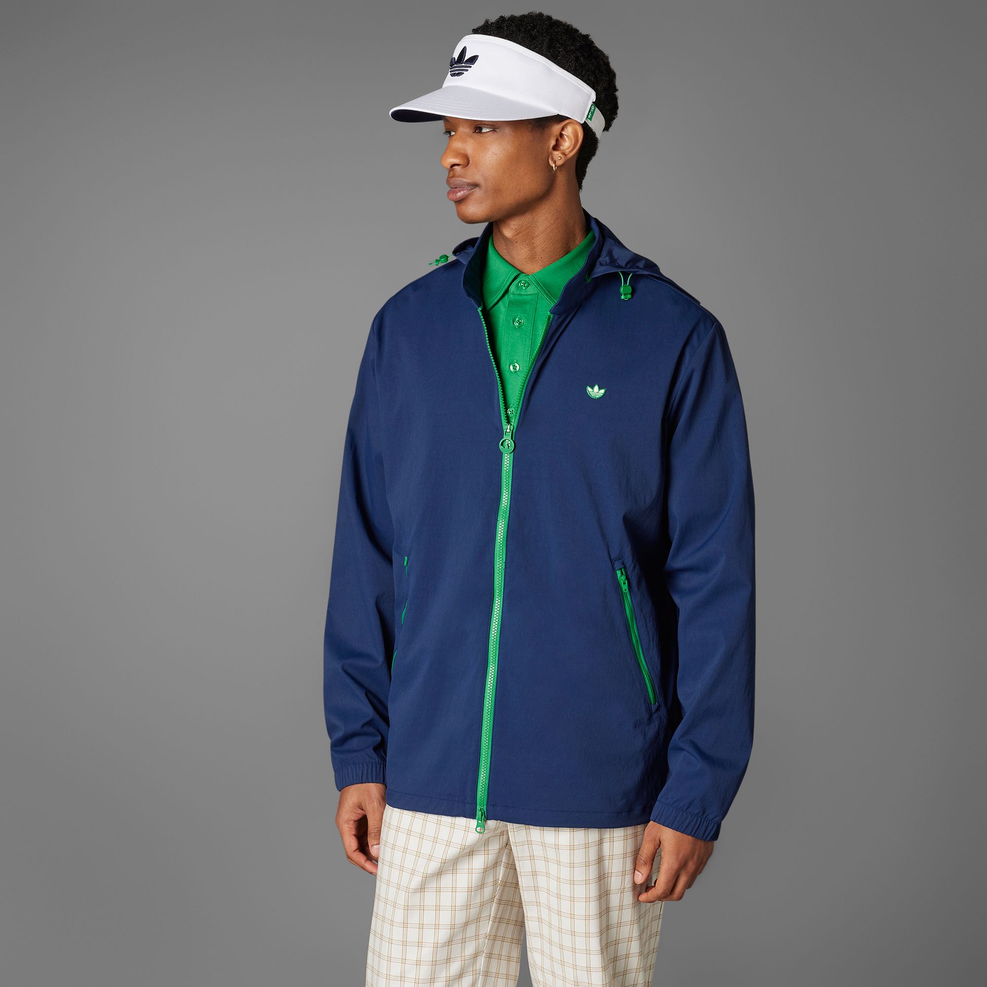 adidas Originals Men's Convertible Hooded Golf Jacket | Dick's