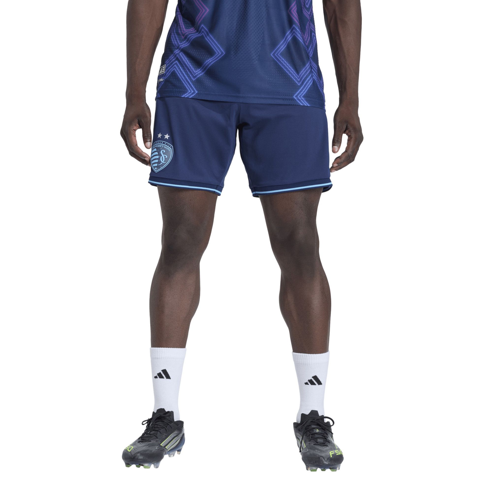 adidas Men's Sporting Kansas City 2026 Secondary Authentic Shorts