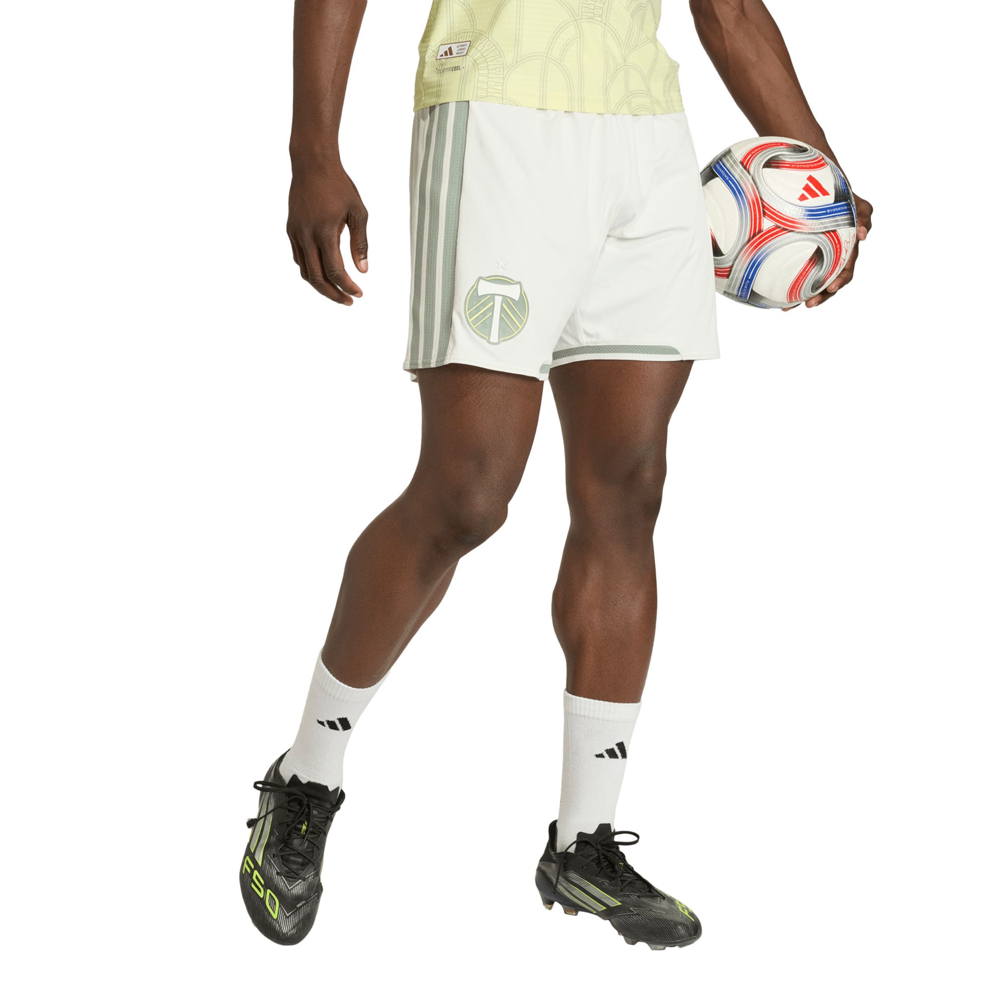 adidas Men's Portland Timbers 2026 Secondary Authentic Shorts