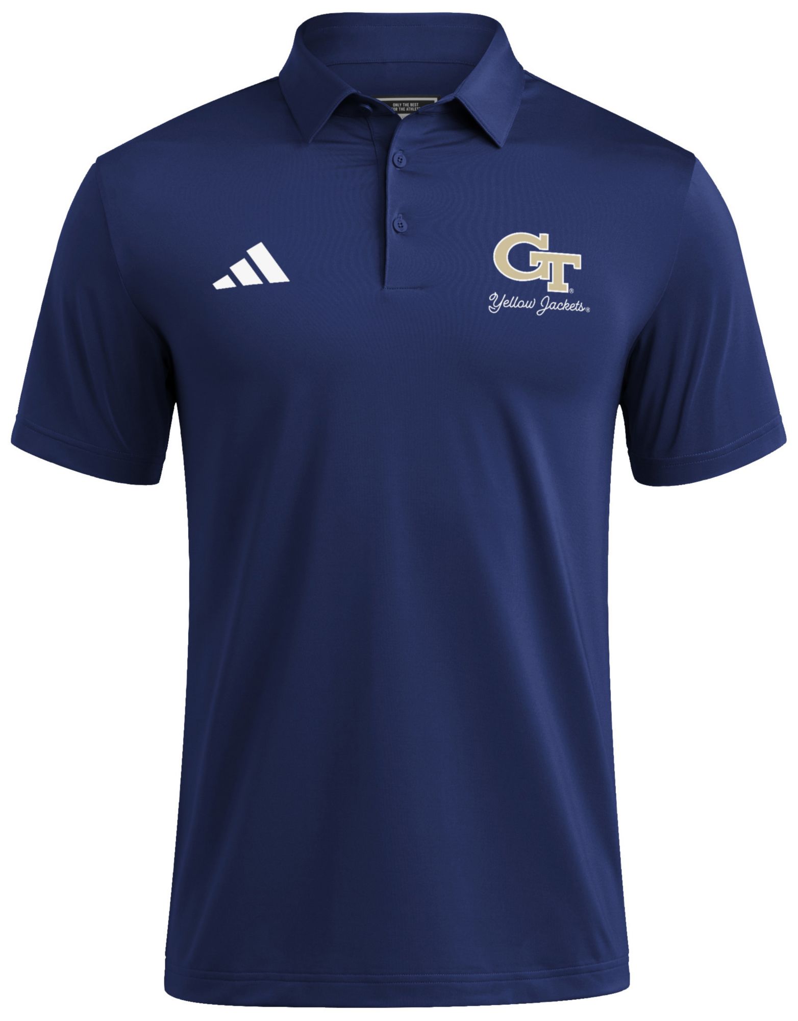 adidas Men's Georgia Tech Yellow Jackets Navy Ultimate 365 Polo