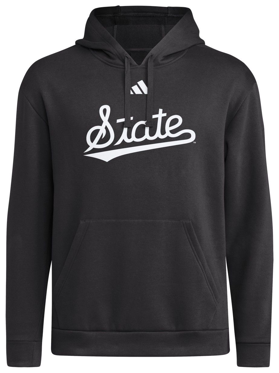 adidas Men's Mississippi State Bulldogs Black All Black Strategy Pullover Hoodie