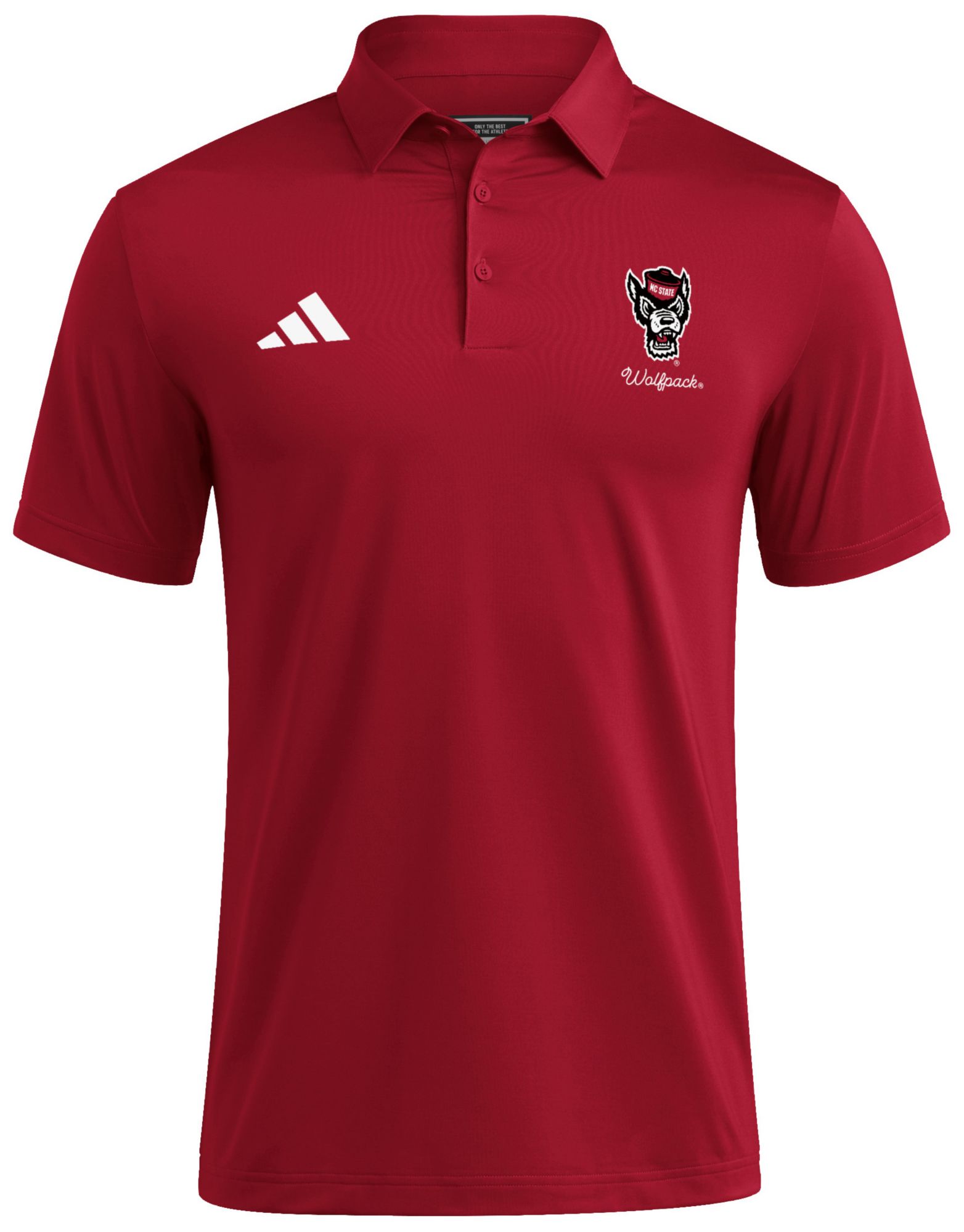 adidas Men's NC State Wolfpack Medium Red Ultimate 365 Polo