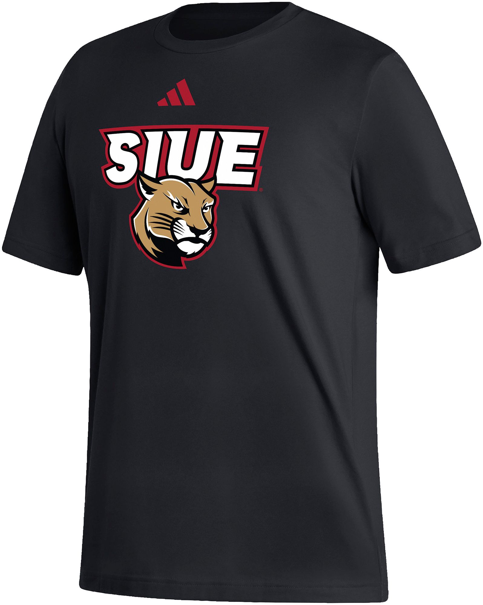 adidas Men's SIU Edwardsville Cougars Black Fresh Long Sleeve T-Shirt