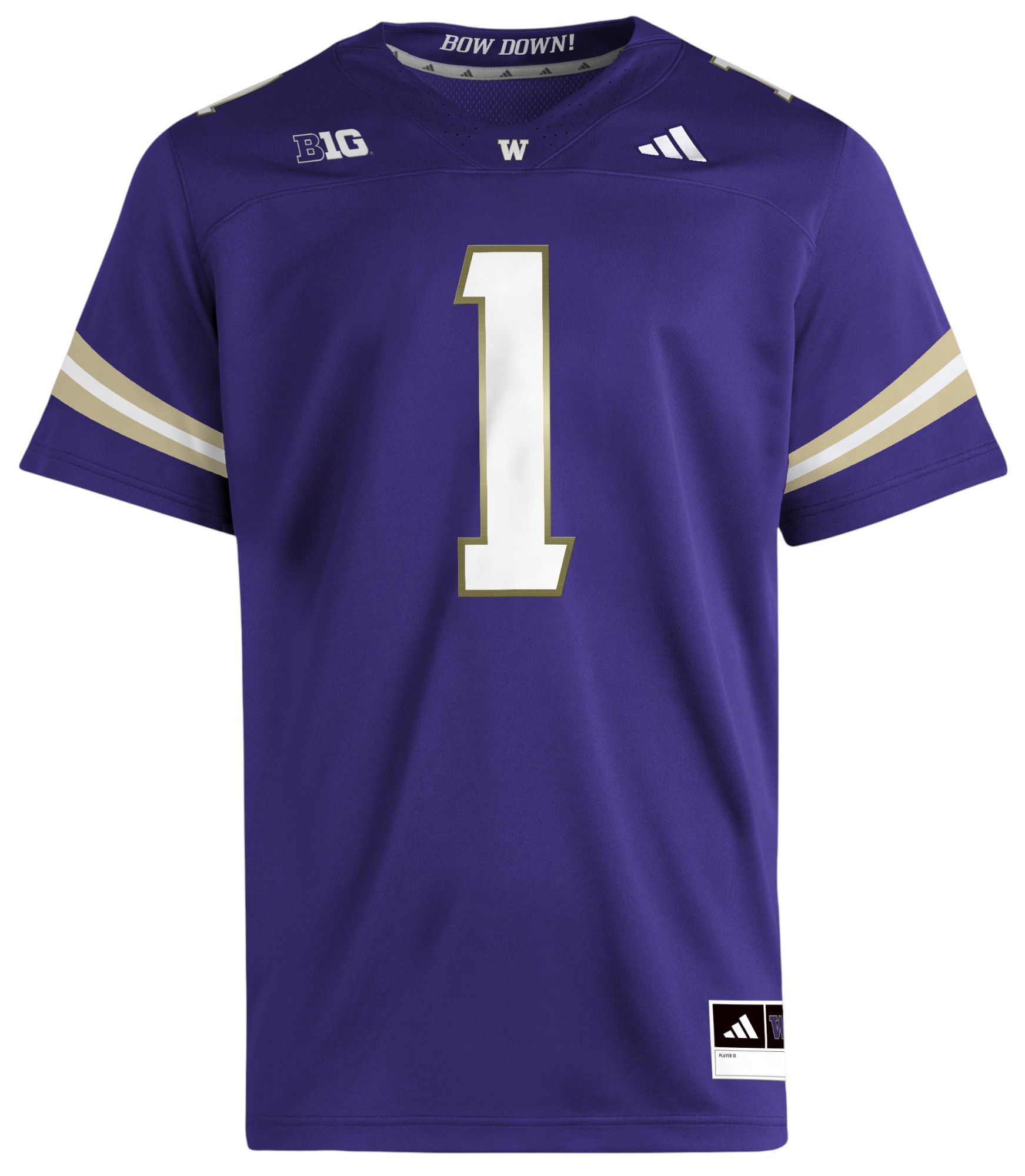 adidas Men's Washington Huskies Purple Premier Home Jersey