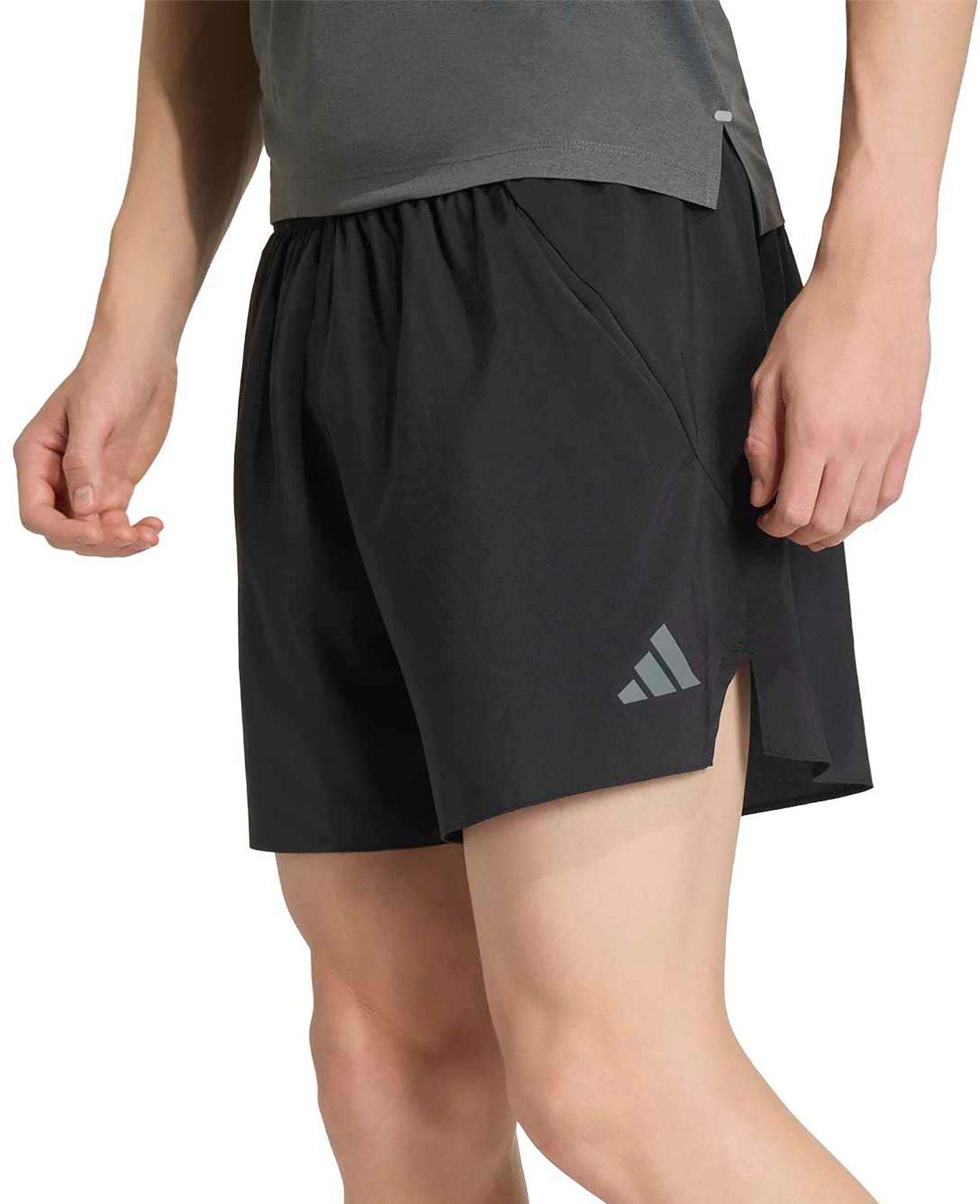 adidas Men's Adi365 5" Running Shorts Black/Black thumbnail
