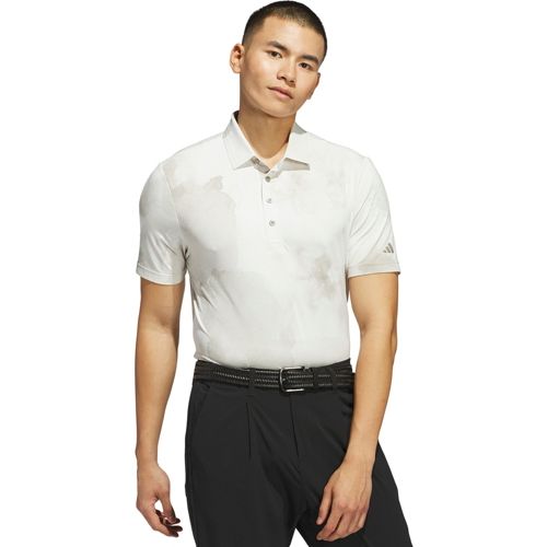 adidas Men's Ultimate365 Mesh Glimmer Print Golf Polo