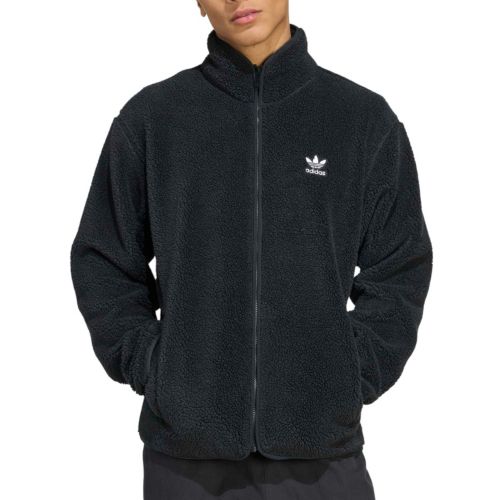 アディダス adidas SS VELOUR TRACKTOP adidas SST Adicolor Velour Track Top - Black | Free Shipping