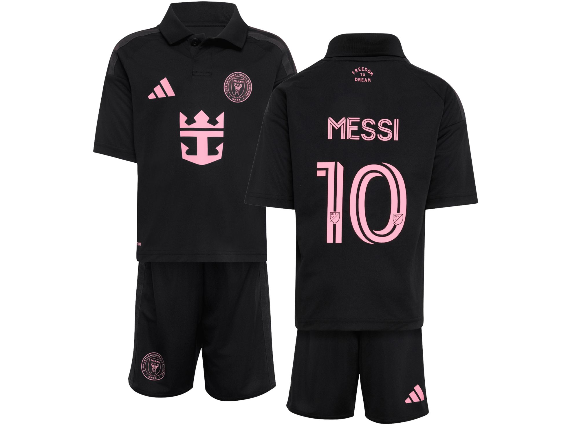 adidas Youth Inter Miami CF Lionel Messi #10 2026 Secondary Replica 'Presagio' Jersey