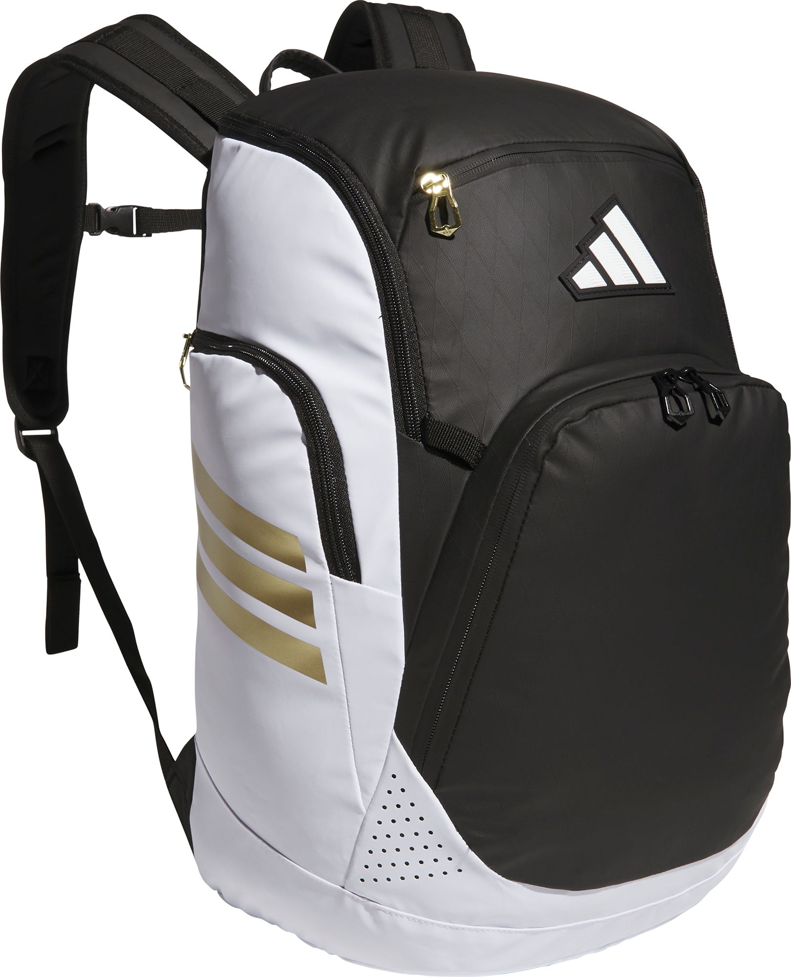 White/Black/Gold Metallic