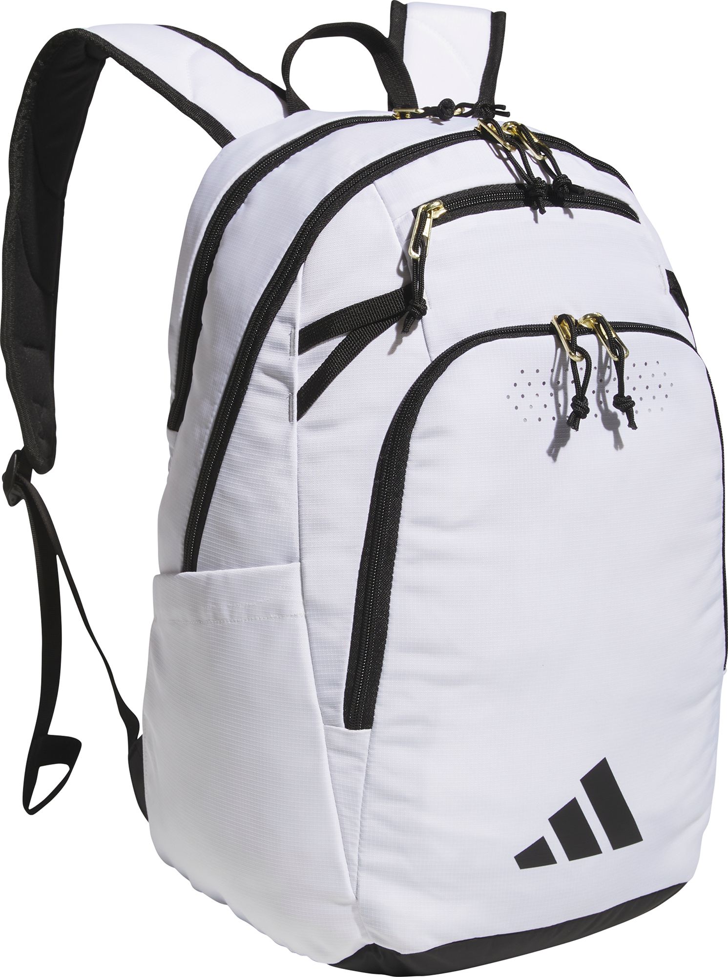 White/Gold Met/Black
