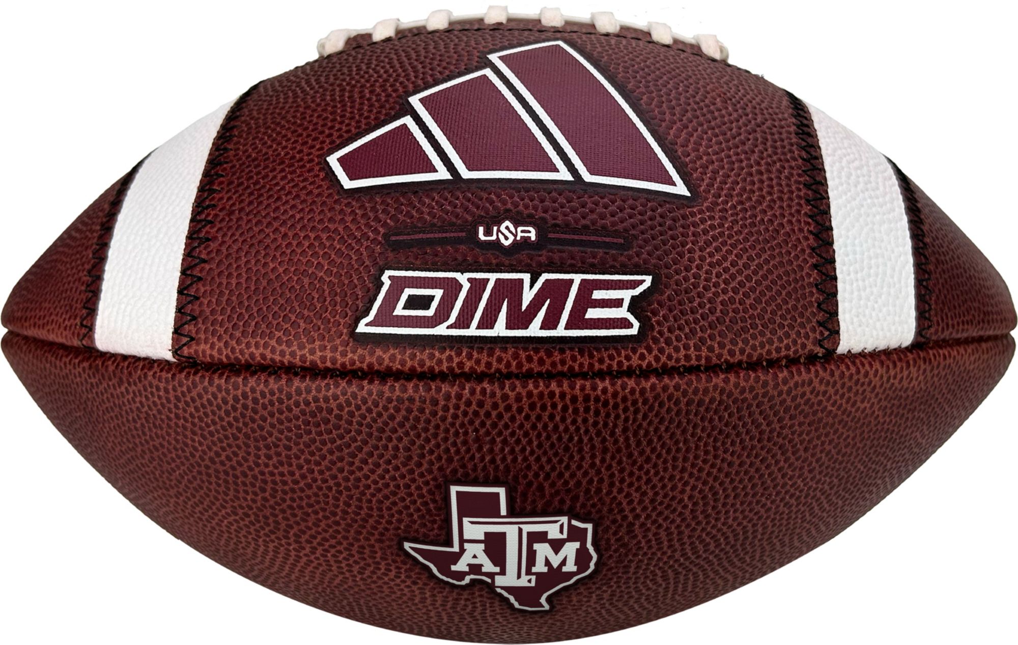 adidas Texas A&amp;M Aggies Leather Football