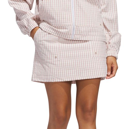 【ADIDAS GOLF】 Ultimate365 Gingham Scott /追跡付 adidas Women's Ultimate365 Gingham Skort, Aurora Ruby, X