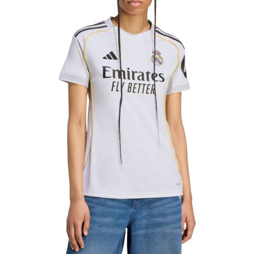 adidas Women's Real Madrid 2025 White Home Replica Jersey
