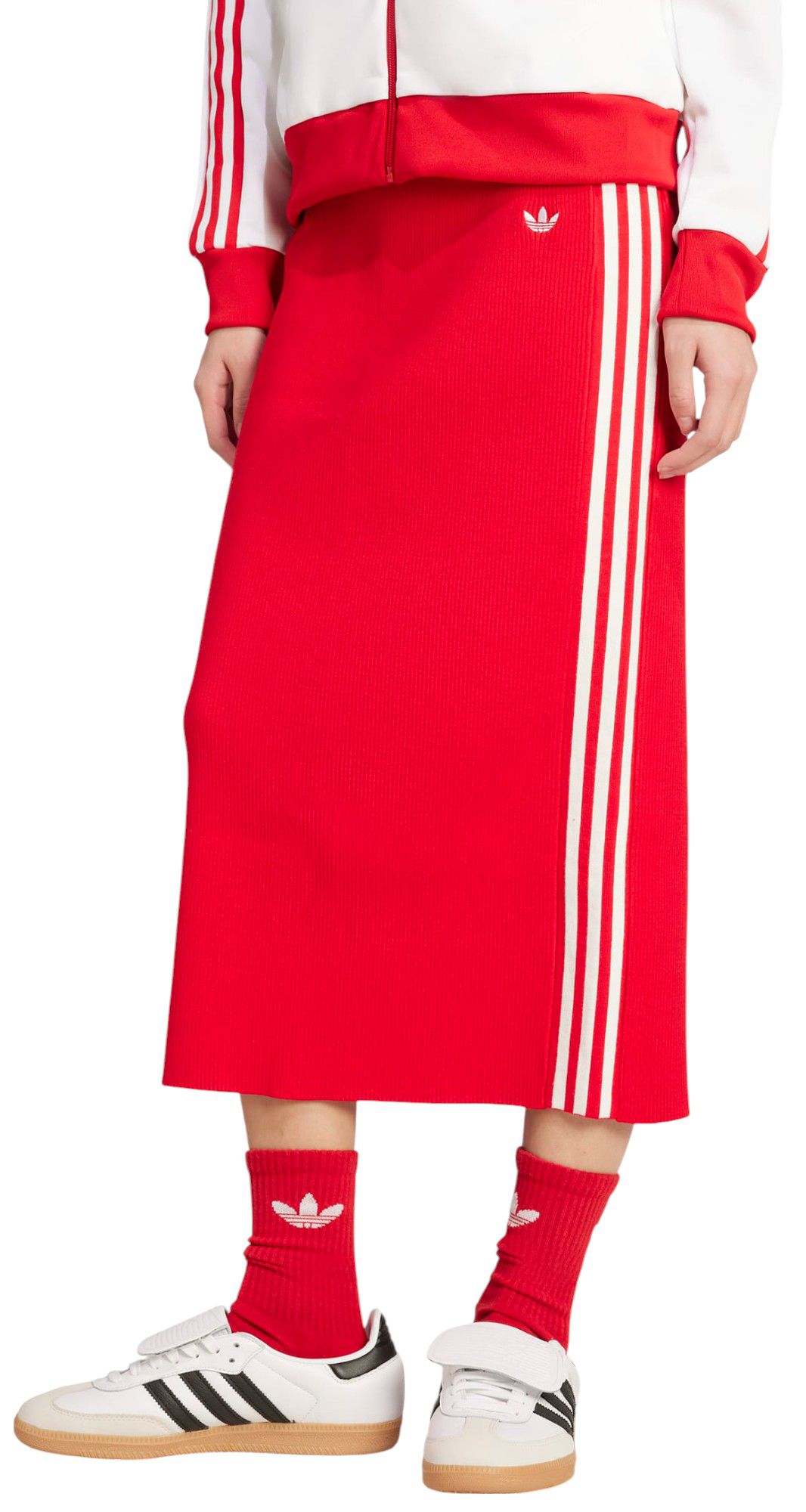 adidas Originals Women's Adicolor Knit 3-Stripes Skirt
