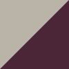 Maroon/White