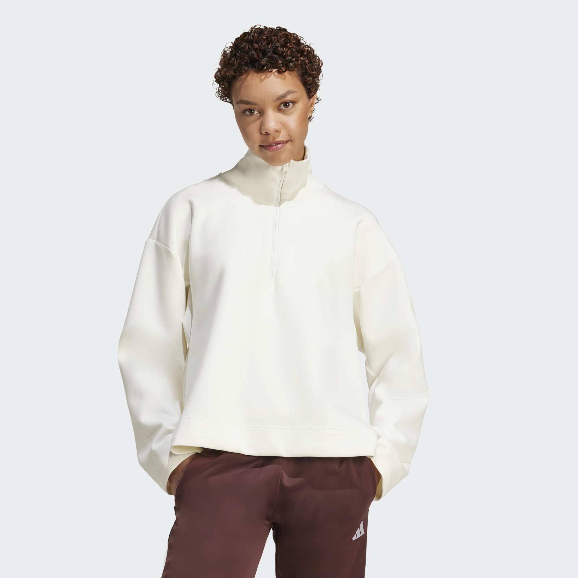 adidas Women's Soft Lux Quarter-Zip
