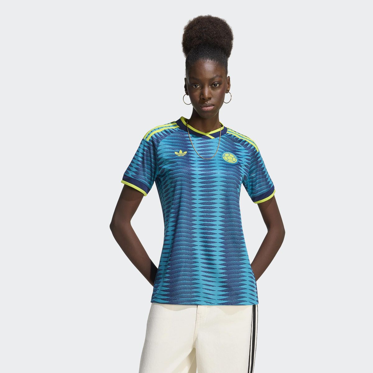 adidas Adult Colombia 1990 Bring Back Vintage Home Replica Jersey