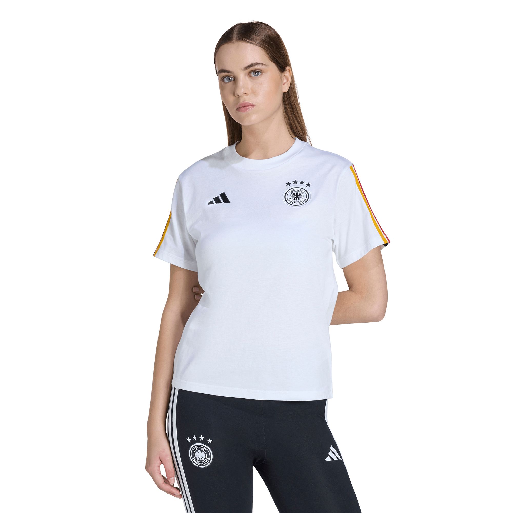 adidas Women's Germany 2026 White DNA T-Shirt