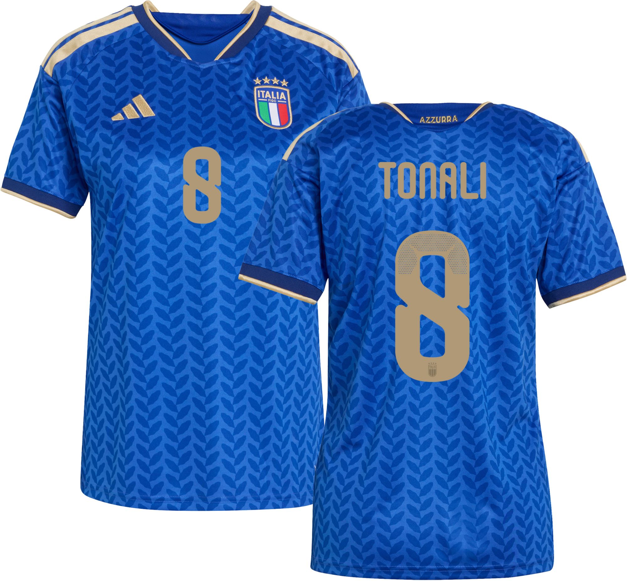 adidas Women's Italy Sandro Tonali #8 2026 Home Replica Jersey