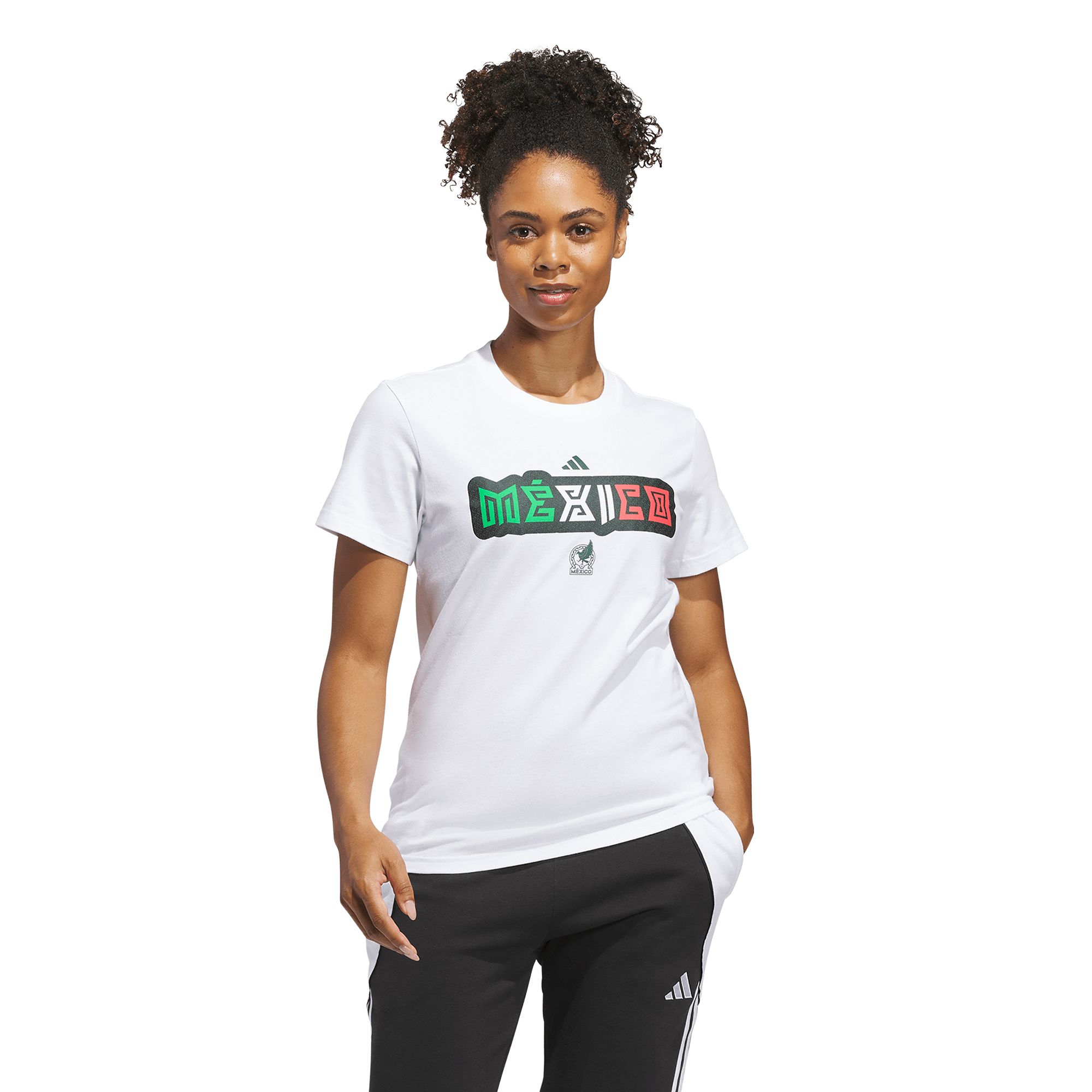 adidas Women's Mexico White Home T-Shirt