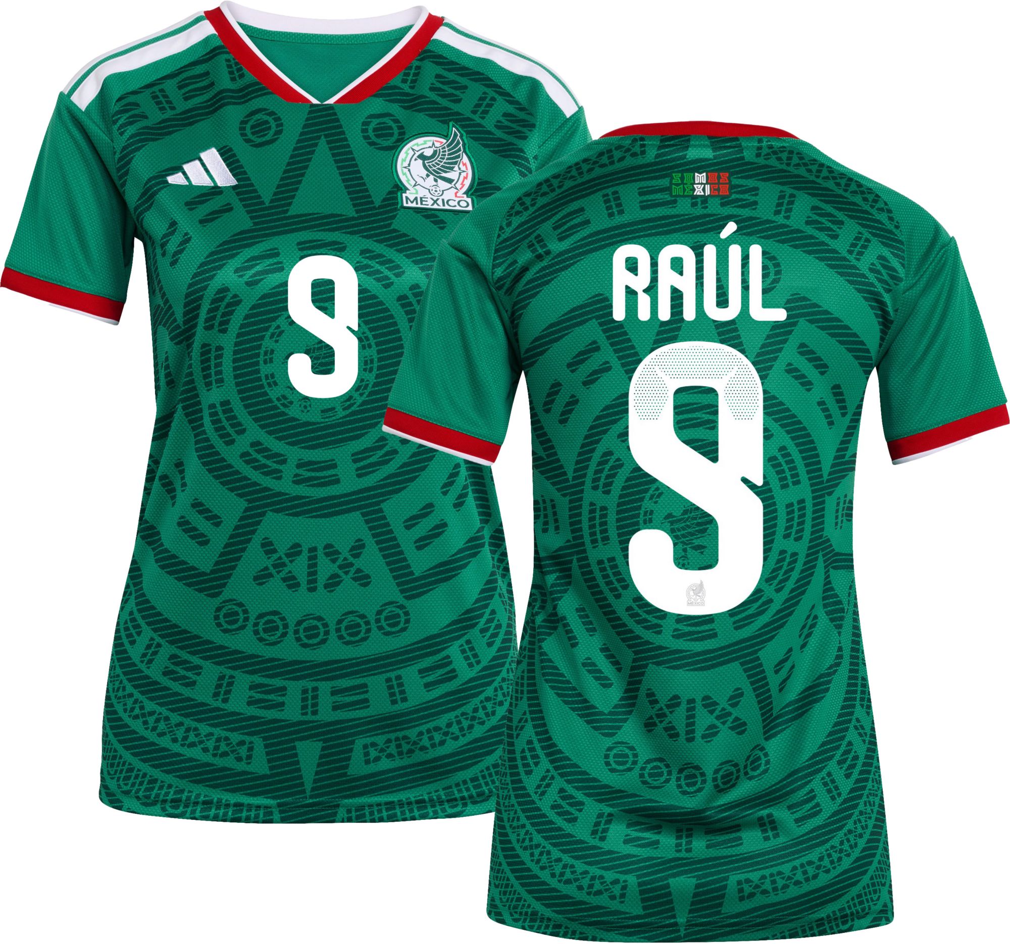 adidas Women's Mexico Raul Jimenez #9 2026 Home Replica Jersey