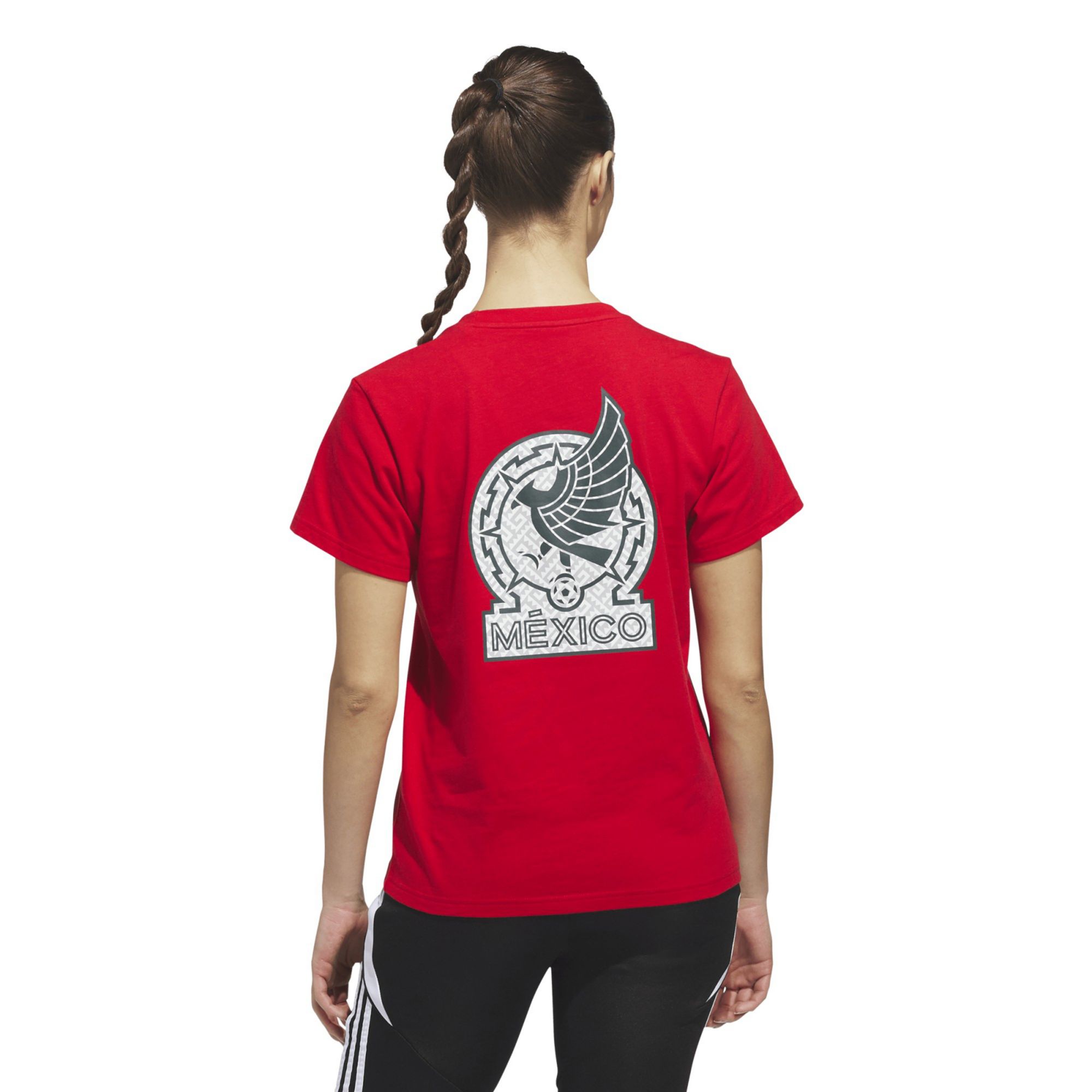 adidas Women's Mexico Red 2026 Away T-Shirt