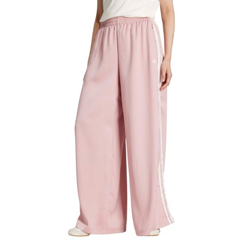 adidas Originals Women's Adicolor Satin Wide Leg Track Pants