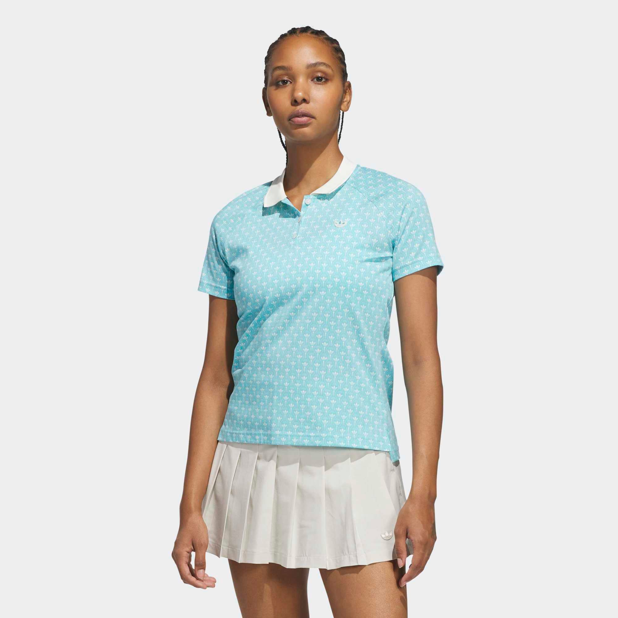 Light Aqua/White