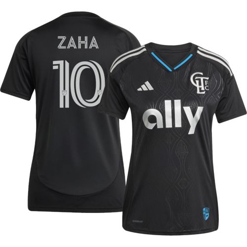 adidas Youth Charlotte FC Wilfried Zaha #10 2025 Secondary Replica