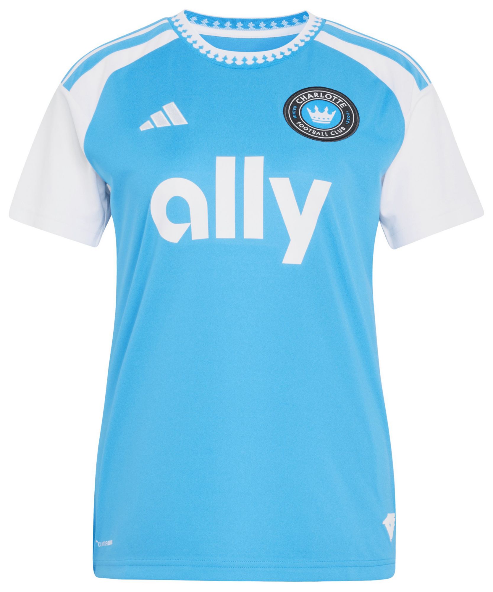 adidas Women's Charlotte FC 2026 Primary Replica 'Carolina Kit: Crowns Up' Jersey