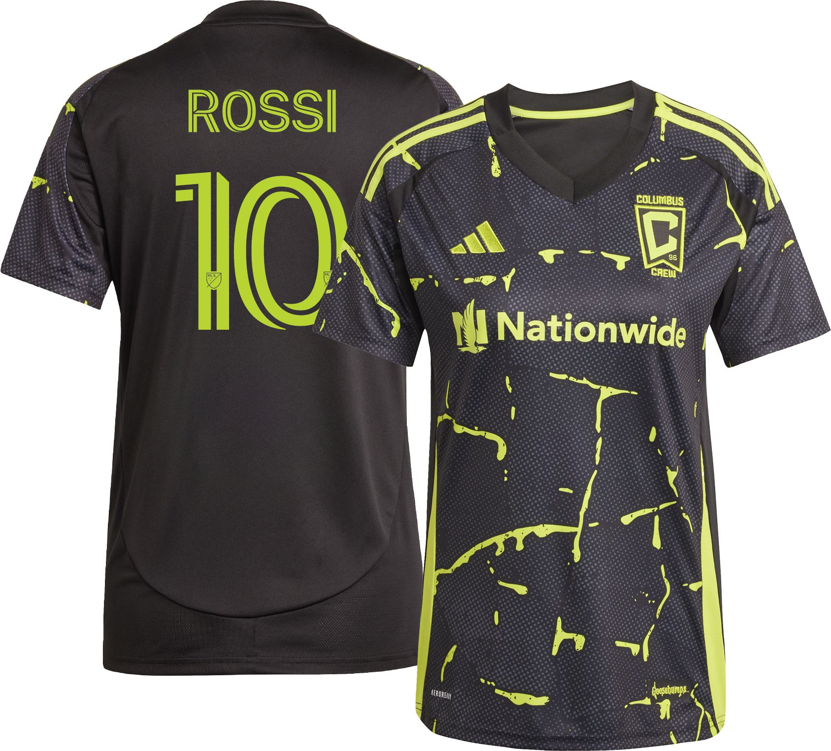 adidas Women's Columbus Crew Diego Rossi #10 2025 Secondary Replica Jersey
