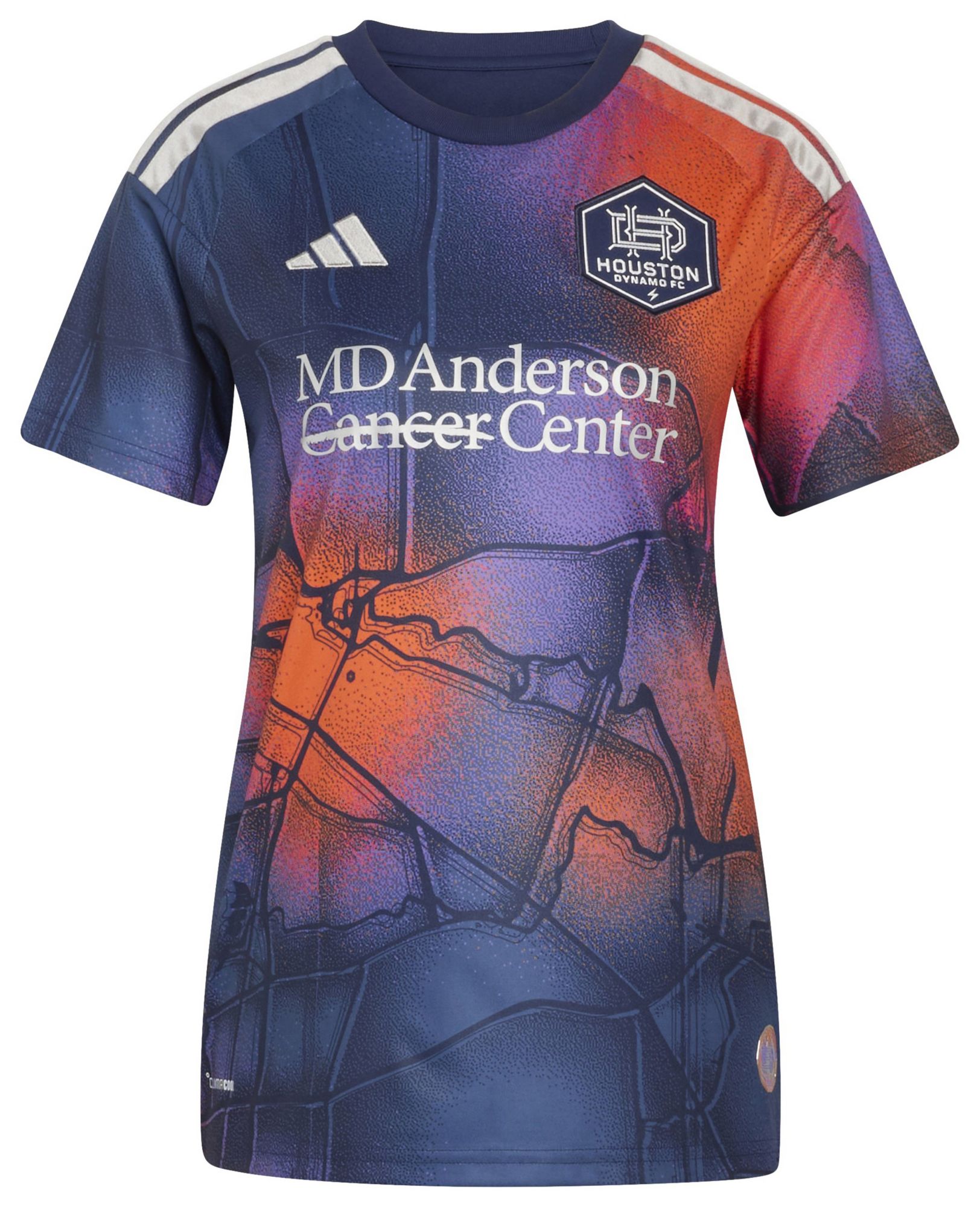 adidas Women's Houston Dynamo 2026 Secondary Replica 'Mission Control' Jersey