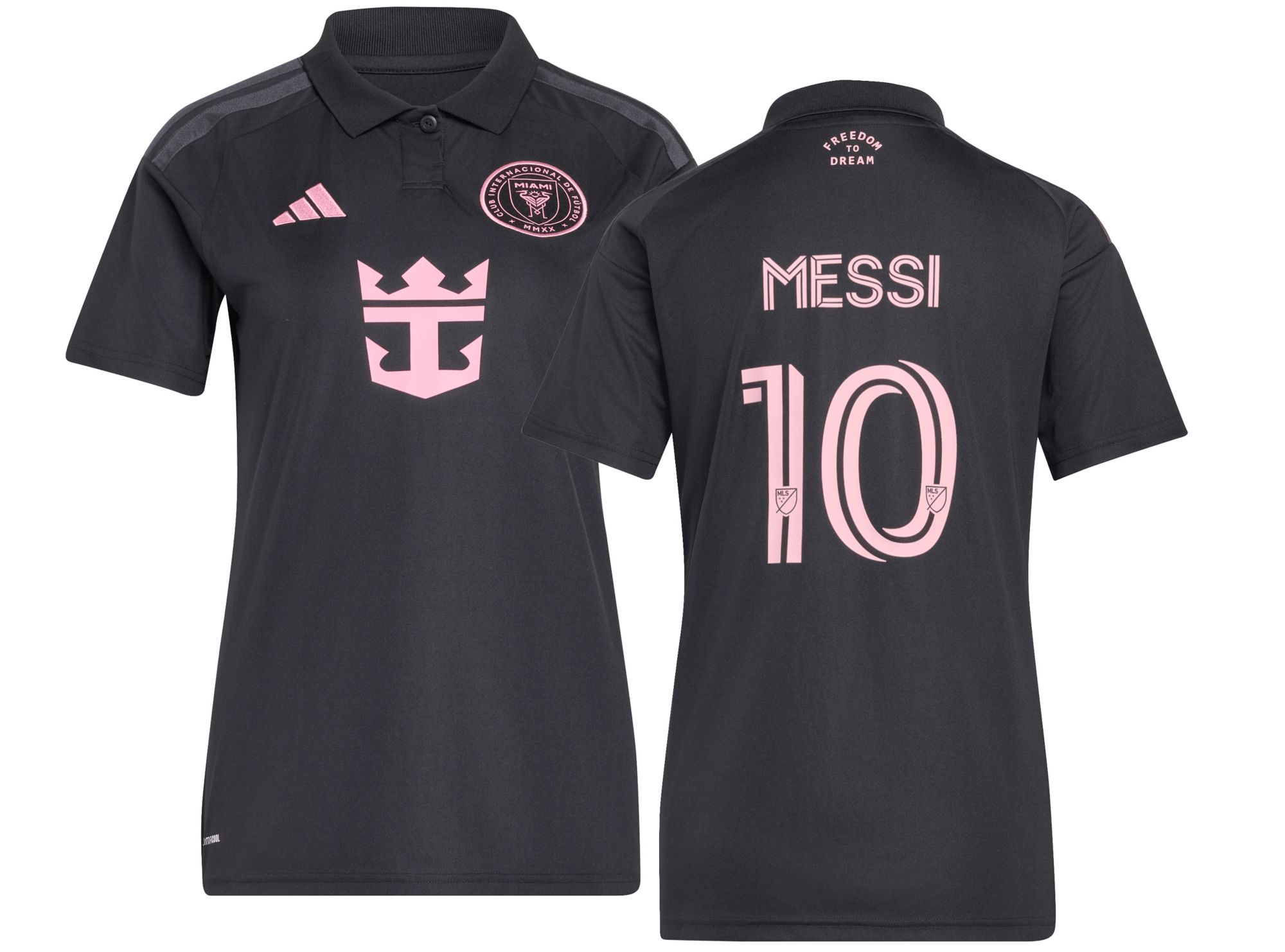 adidas Women's Inter Miami CF Lionel Messi #10 2026 Secondary Replica 'Presagio' Jersey