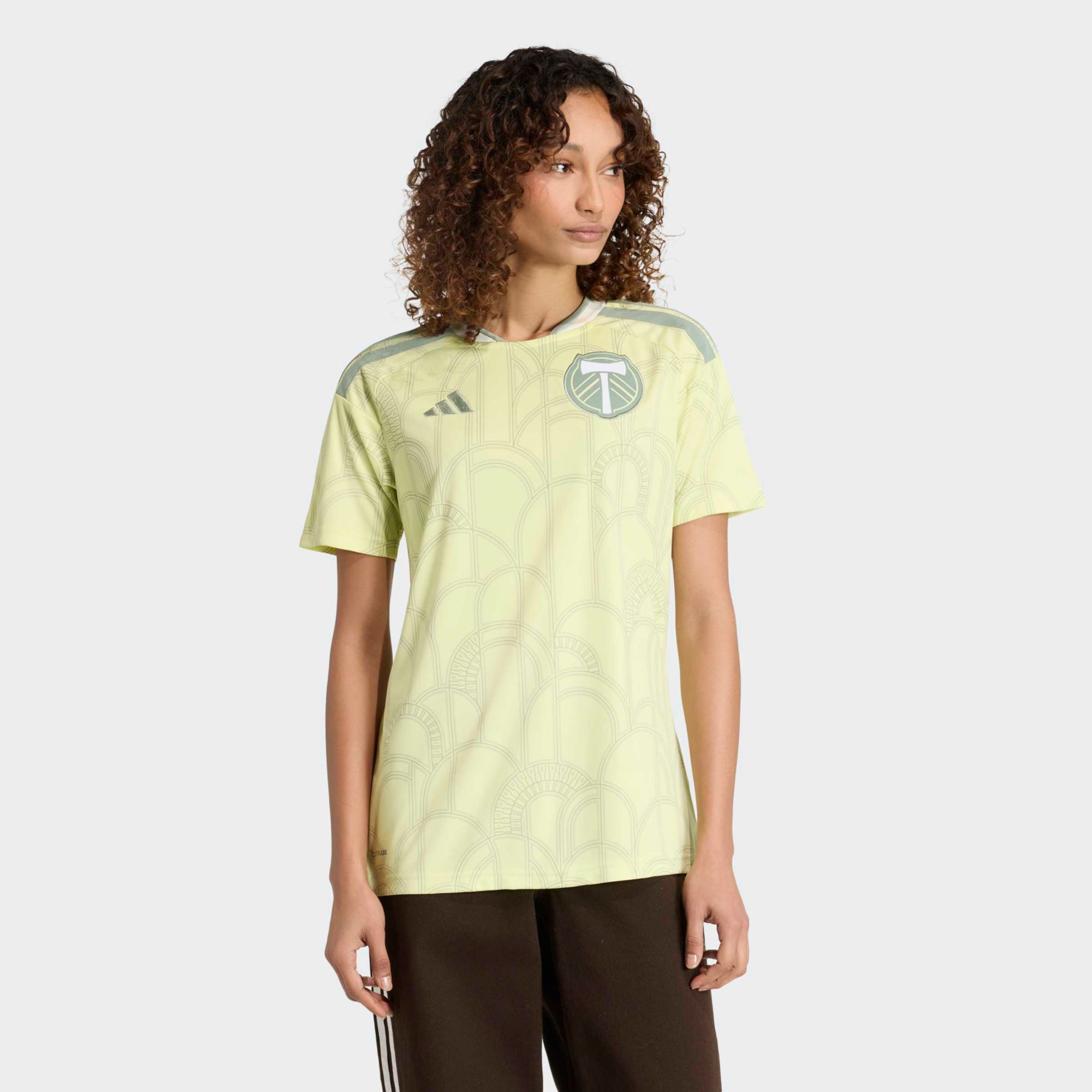 adidas Women's Portland Timbers Yellow Away Replica Jersey