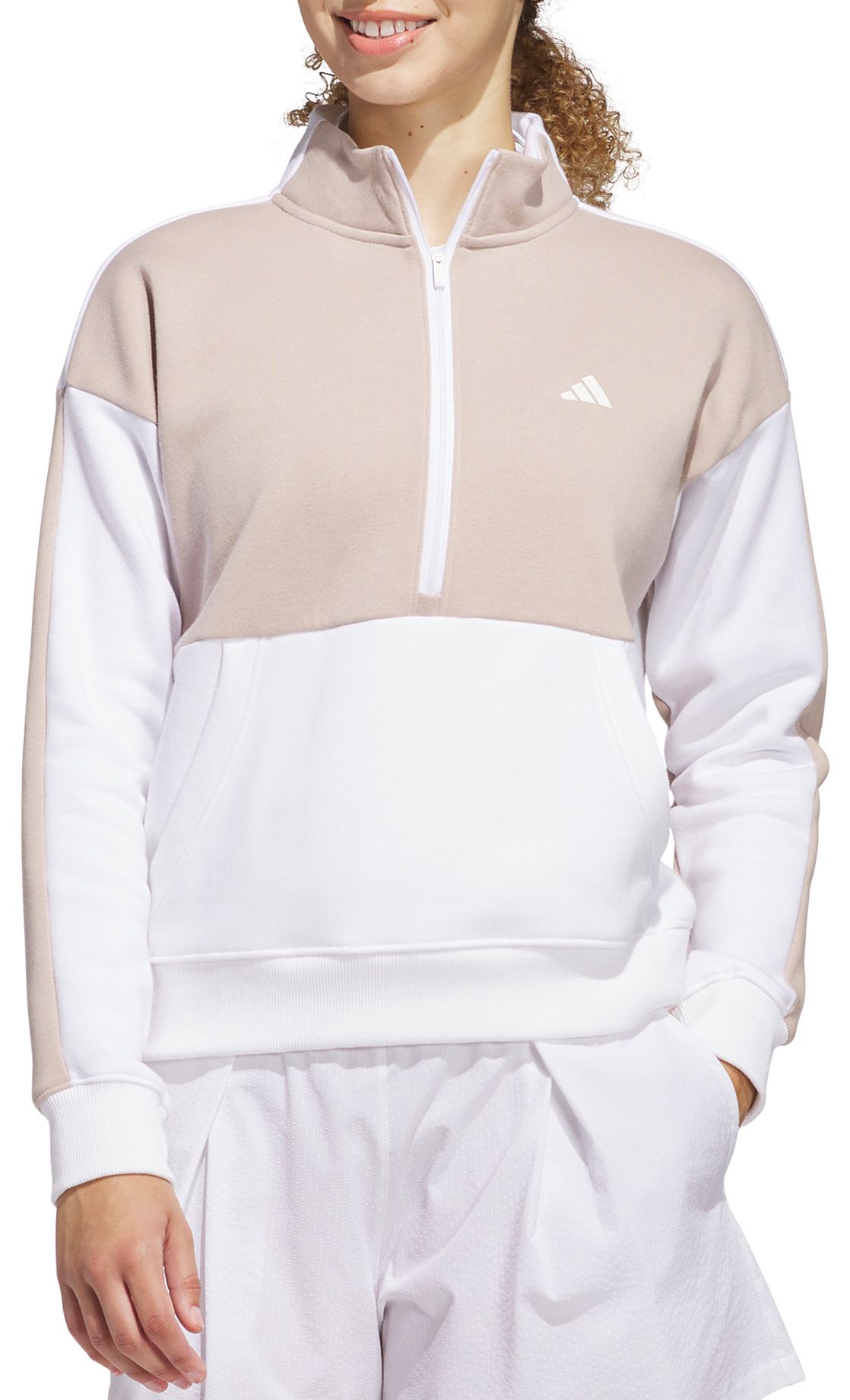adidas Women's Performance 1/4 Zip Golf Jacket