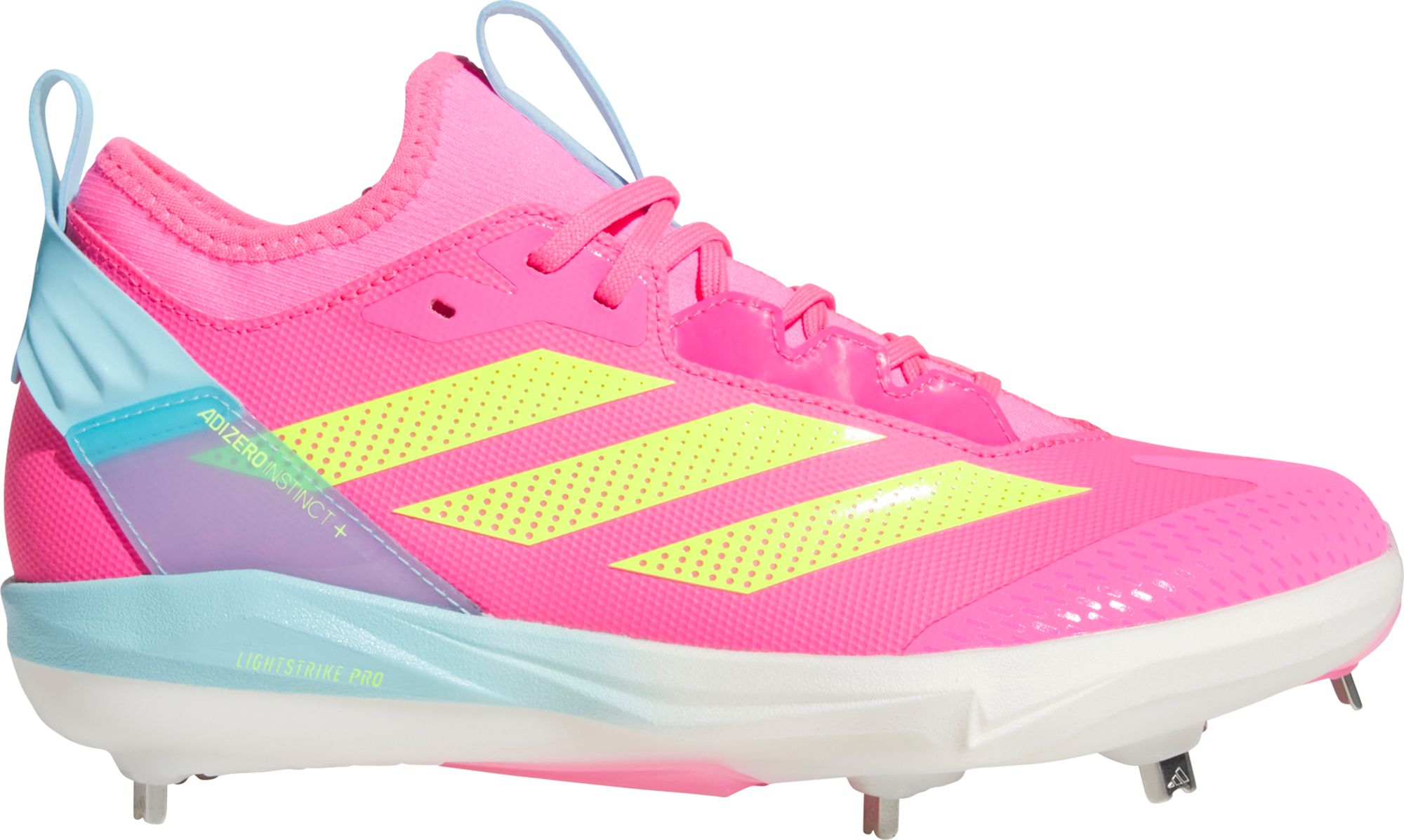 adidas Women's adizero Instinct 2.0 Metal Fastpitch Softball Cleats