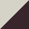 Off White/Maroon/Gold Met